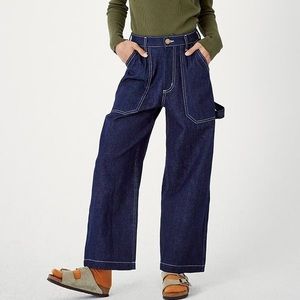 Back beat Co utility jeans in natural